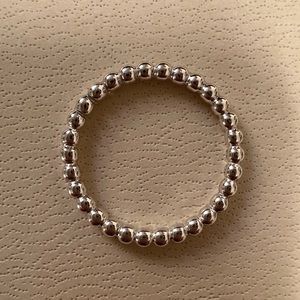 Pandora silver Eternal Clouds Stackable Ring